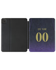 iPad case with the Barcelona 2026-27 Away football shirt design by RIPA Football