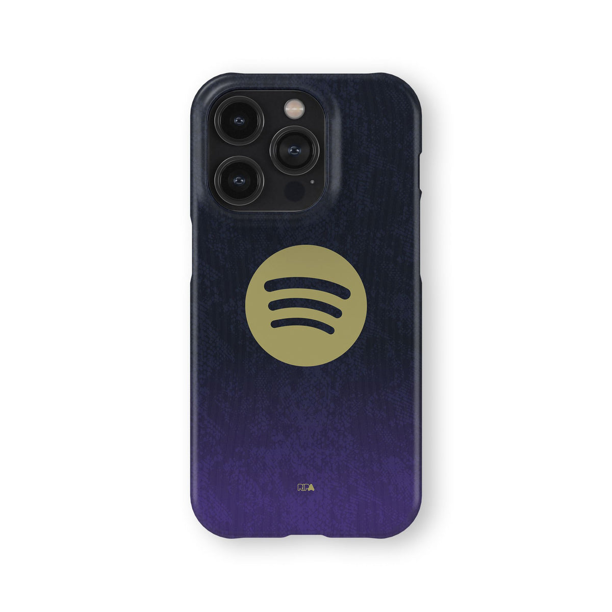 Phone case with the Barcelona 2026-27 Away football shirt design by RIPA Football