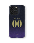 Phone case with the Barcelona 2026-27 Away football shirt design by RIPA Football