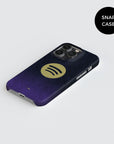 Phone case with the Barcelona 2026-27 Away football shirt design by RIPA Football