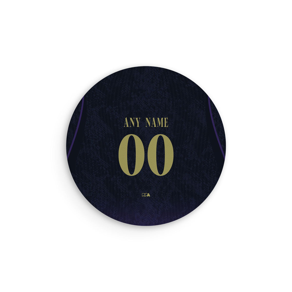 Mouse pad with the Barcelona 2026-27 Away football shirt design by RIPA Football