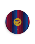 Mouse pad with the Barcelona 2026-27 Home football shirt design by RIPA Football