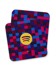 Coaster with the Barcelona 2026-27 Prematch football shirt design by RIPA Football