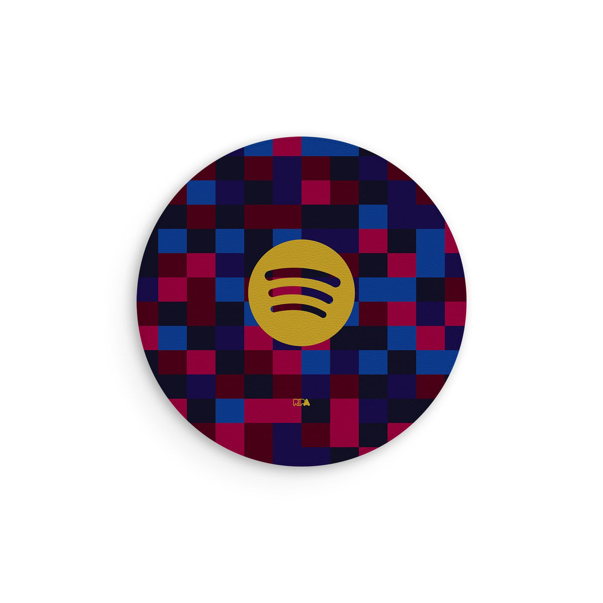 Mouse pad with the Barcelona 2026-27 Prematch football shirt design by RIPA Football