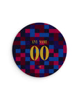 Mouse pad with the Barcelona 2026-27 Prematch football shirt design by RIPA Football