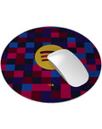 Mouse pad with the Barcelona 2026-27 Prematch football shirt design by RIPA Football