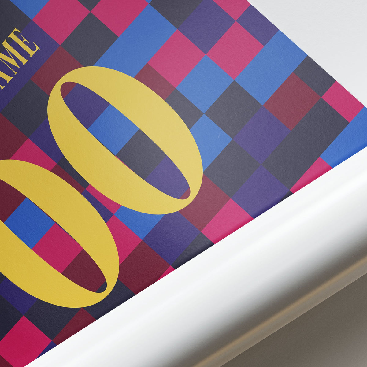 Print with the Barcelona 2026-27 Prematch football shirt design by RIPA Football