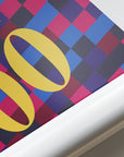 Print with the Barcelona 2026-27 Prematch football shirt design by RIPA Football