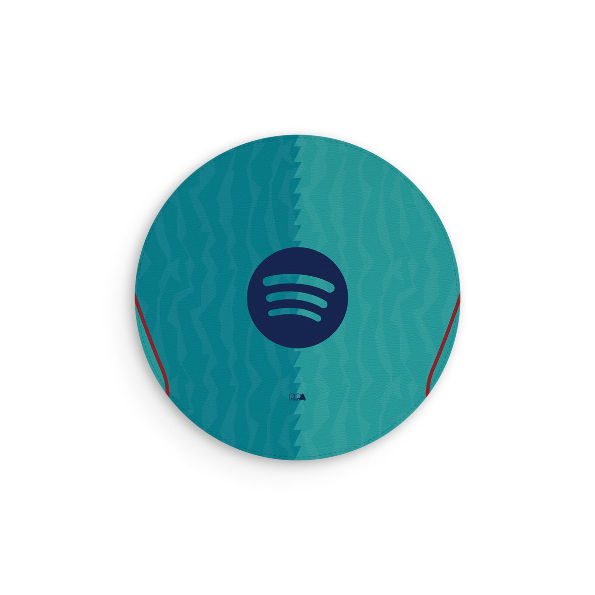 Mouse pad with the Barcelona 2026-27 Third football shirt design by RIPA Football