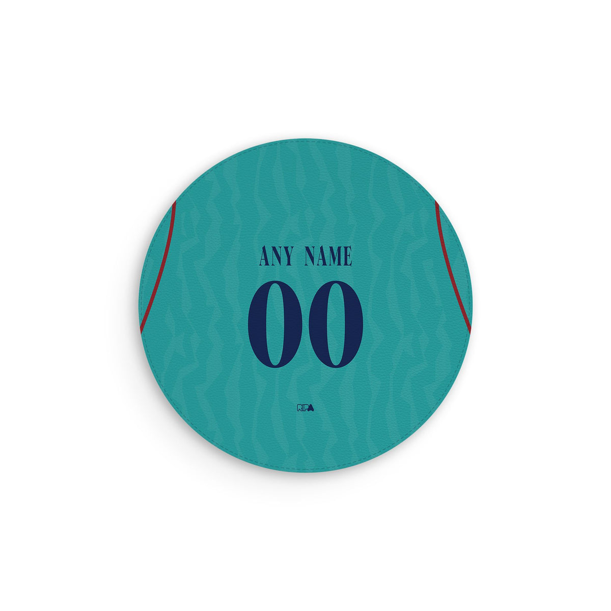 Mouse pad with the Barcelona 2026-27 Third football shirt design by RIPA Football