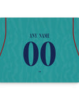 Mouse pad with the Barcelona 2026-27 Third football shirt design by RIPA Football