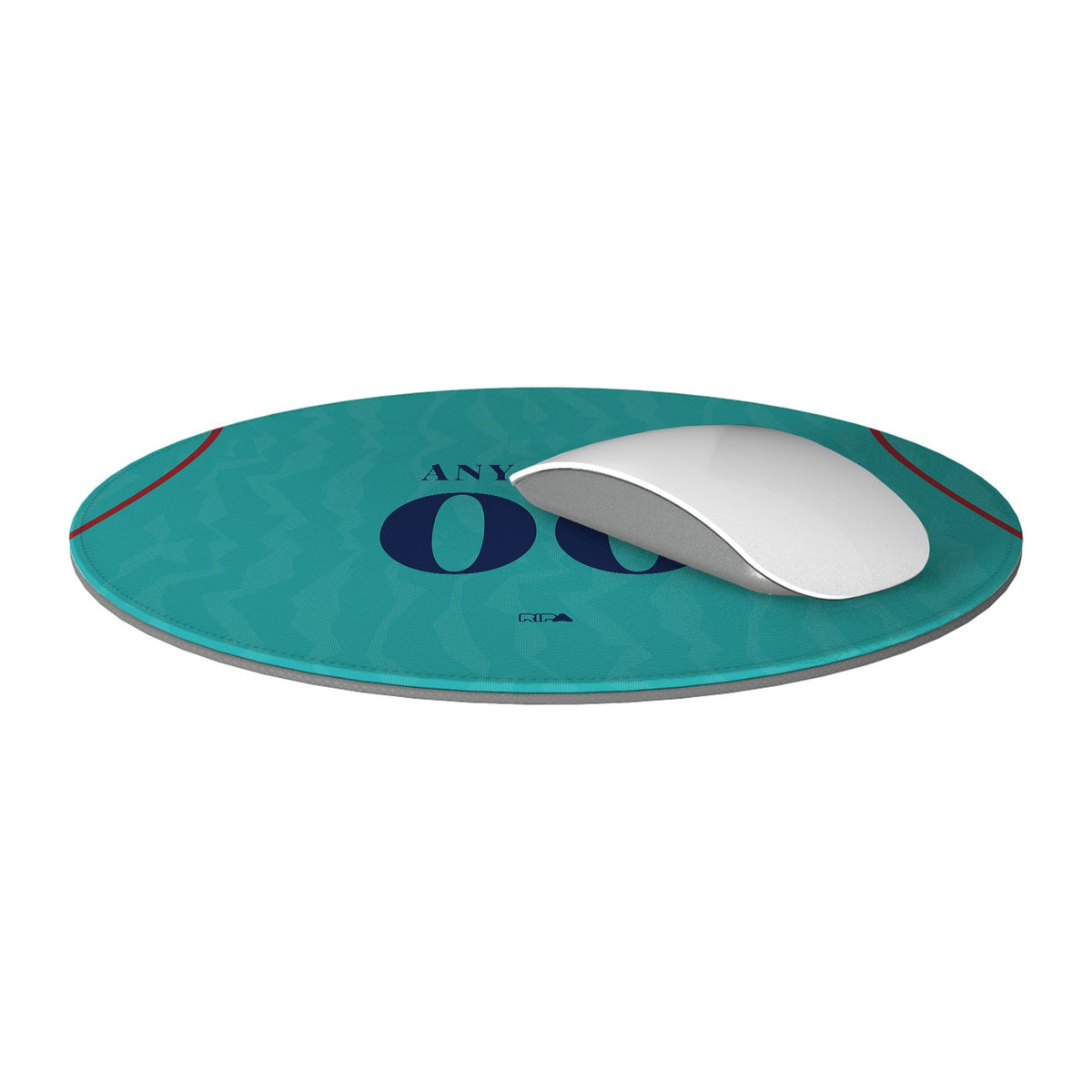 Mouse pad with the Barcelona 2026-27 Third football shirt design by RIPA Football