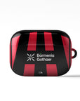 AirPods case with the Bayer 04 Leverkusen 2026-27 Home football shirt design by RIPA Football