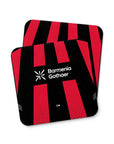 Coaster with the Bayer 04 Leverkusen 2026-27 Home football shirt design by RIPA Football