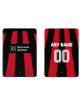 iPad case with the Bayer 04 Leverkusen 2026-27 Home football shirt design by RIPA Football