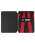 iPad case with the Bayer 04 Leverkusen 2026-27 Home football shirt design by RIPA Football