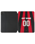iPad case with the Bayer 04 Leverkusen 2026-27 Home football shirt design by RIPA Football