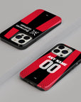 Phone case with the Bayer 04 Leverkusen 2026-27 Home football shirt design by RIPA Football