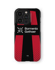 Phone case with the Bayer 04 Leverkusen 2026-27 Home football shirt design by RIPA Football