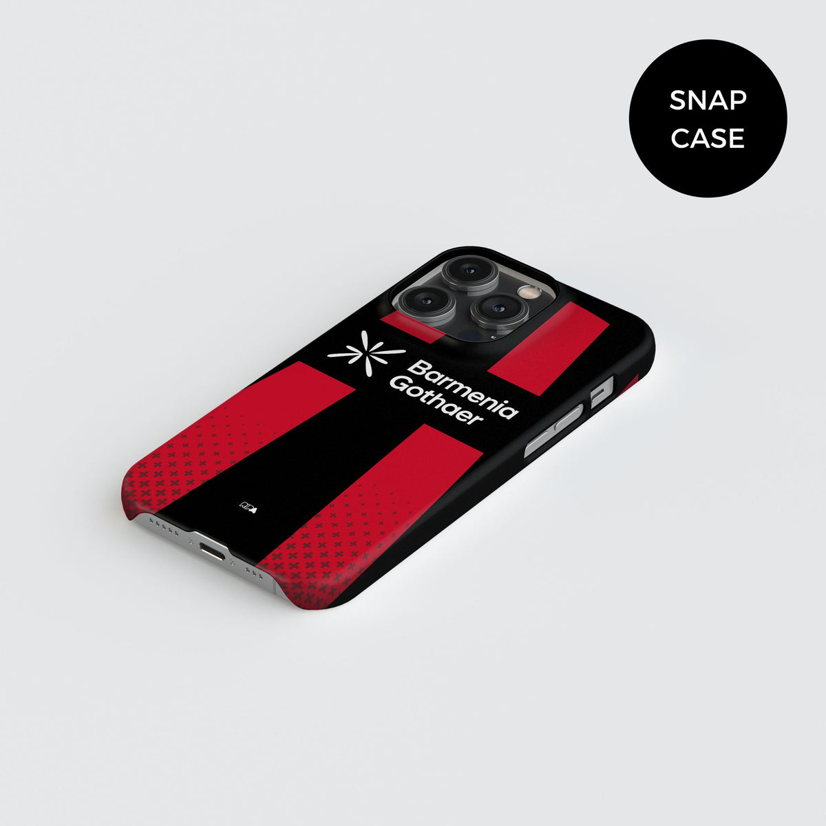 Phone case with the Bayer 04 Leverkusen 2026-27 Home football shirt design by RIPA Football