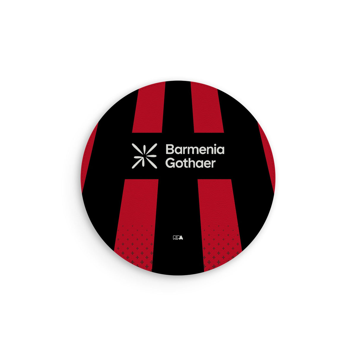 Mouse pad with the Bayer 04 Leverkusen 2026-27 Home football shirt design by RIPA Football