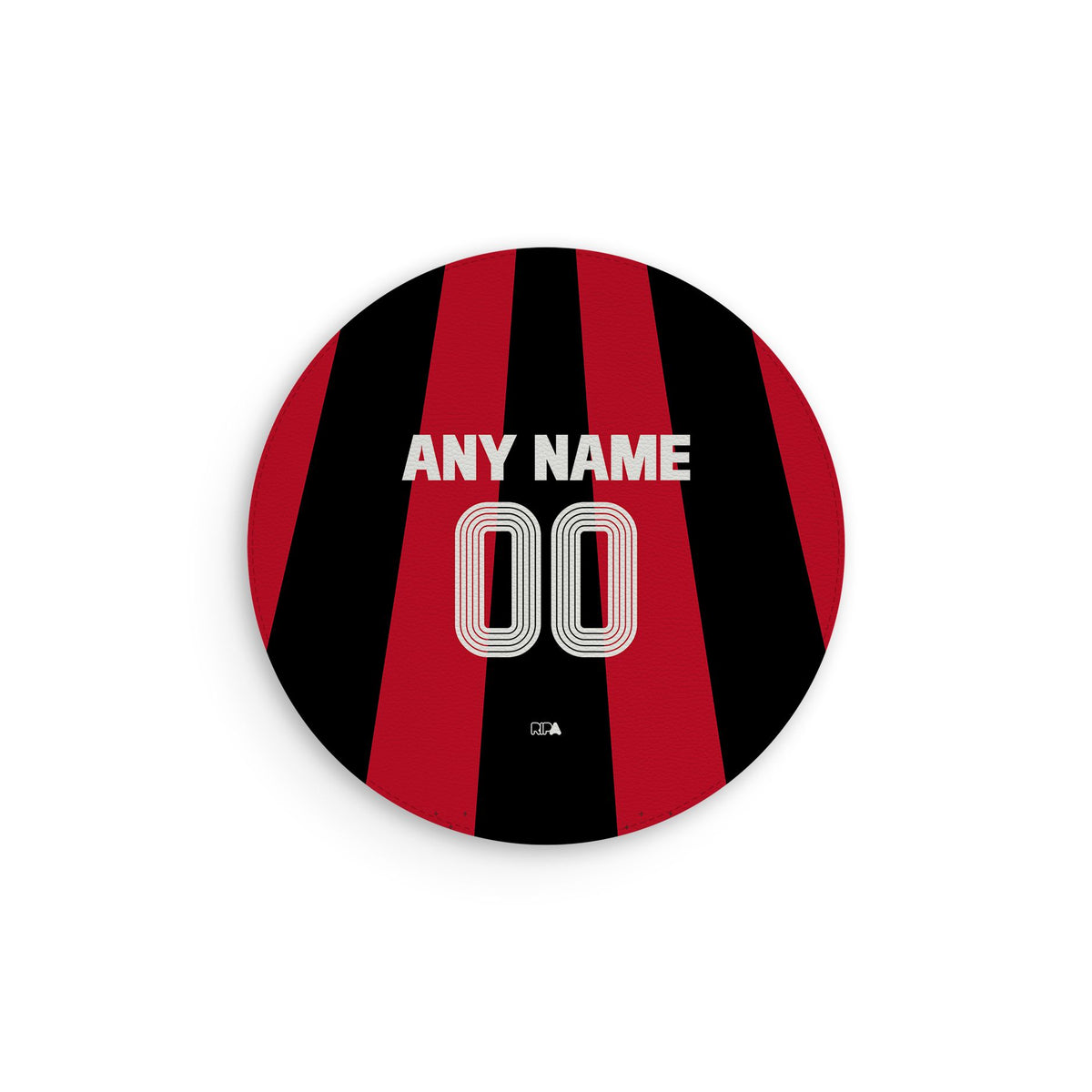 Mouse pad with the Bayer 04 Leverkusen 2026-27 Home football shirt design by RIPA Football