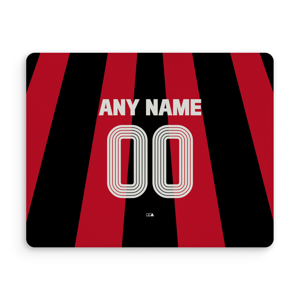 Mouse pad with the Bayer 04 Leverkusen 2026-27 Home football shirt design by RIPA Football