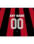 Mouse pad with the Bayer 04 Leverkusen 2026-27 Home football shirt design by RIPA Football