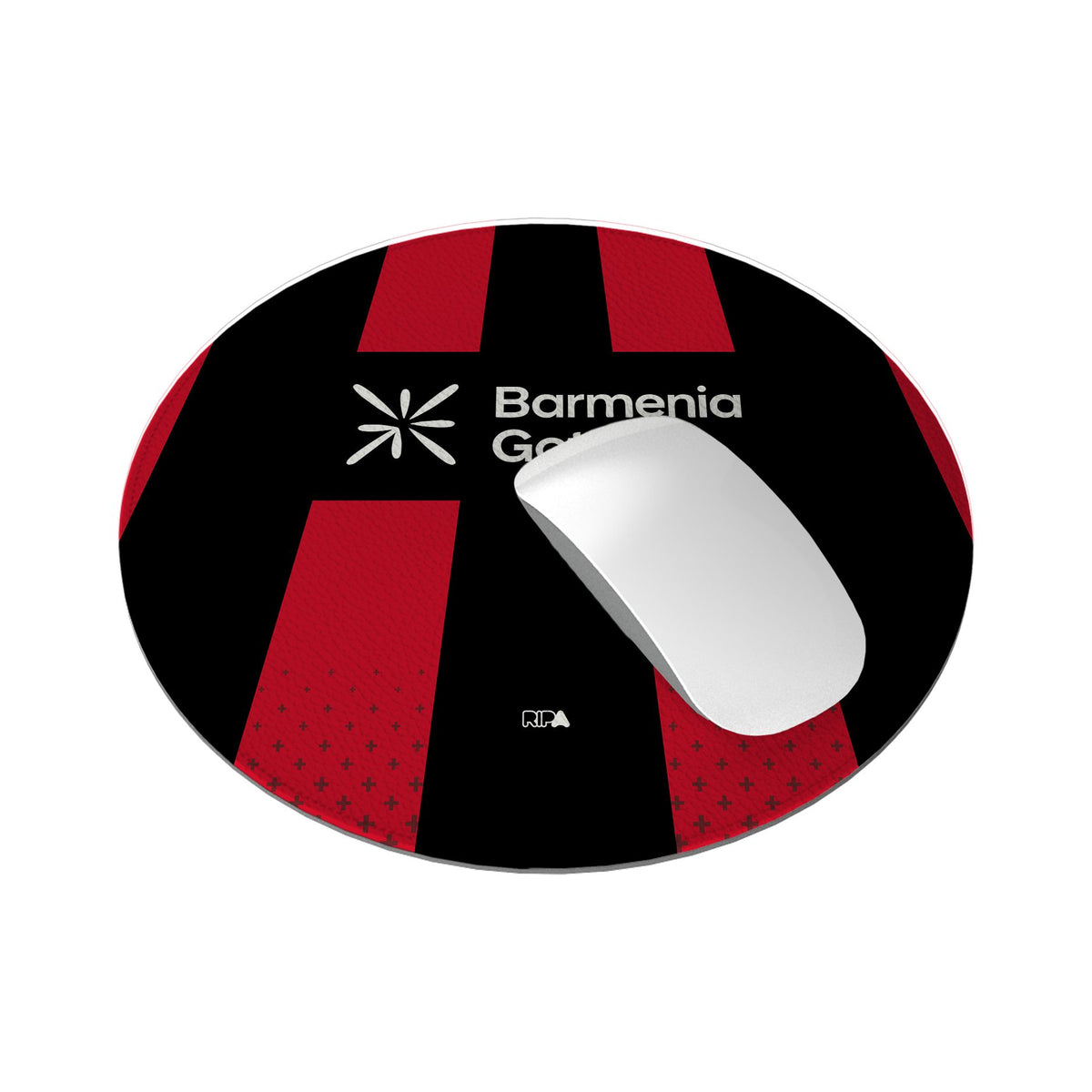 Mouse pad with the Bayer 04 Leverkusen 2026-27 Home football shirt design by RIPA Football