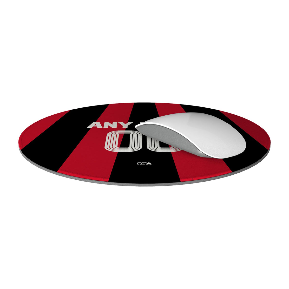 Mouse pad with the Bayer 04 Leverkusen 2026-27 Home football shirt design by RIPA Football
