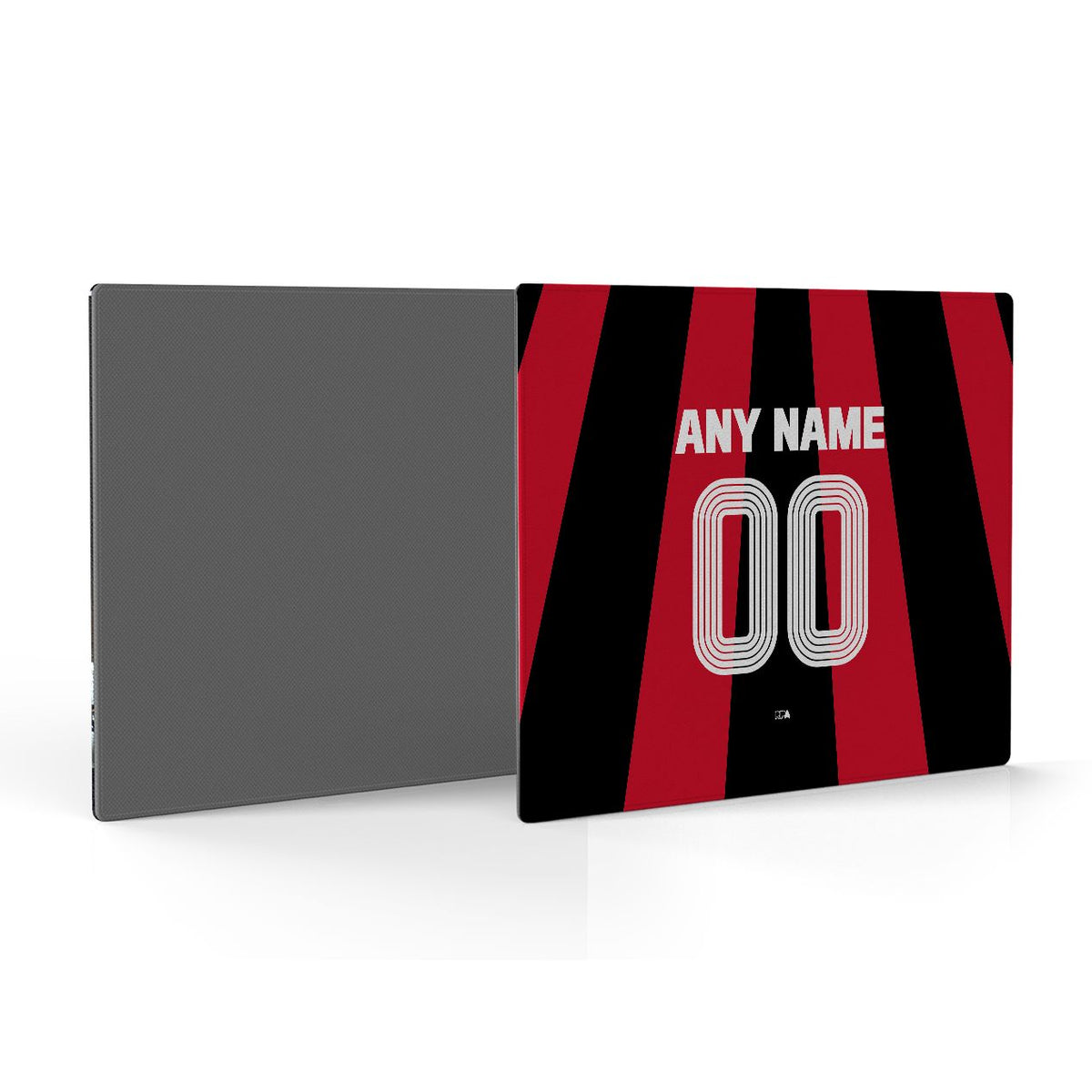 Mouse pad with the Bayer 04 Leverkusen 2026-27 Home football shirt design by RIPA Football