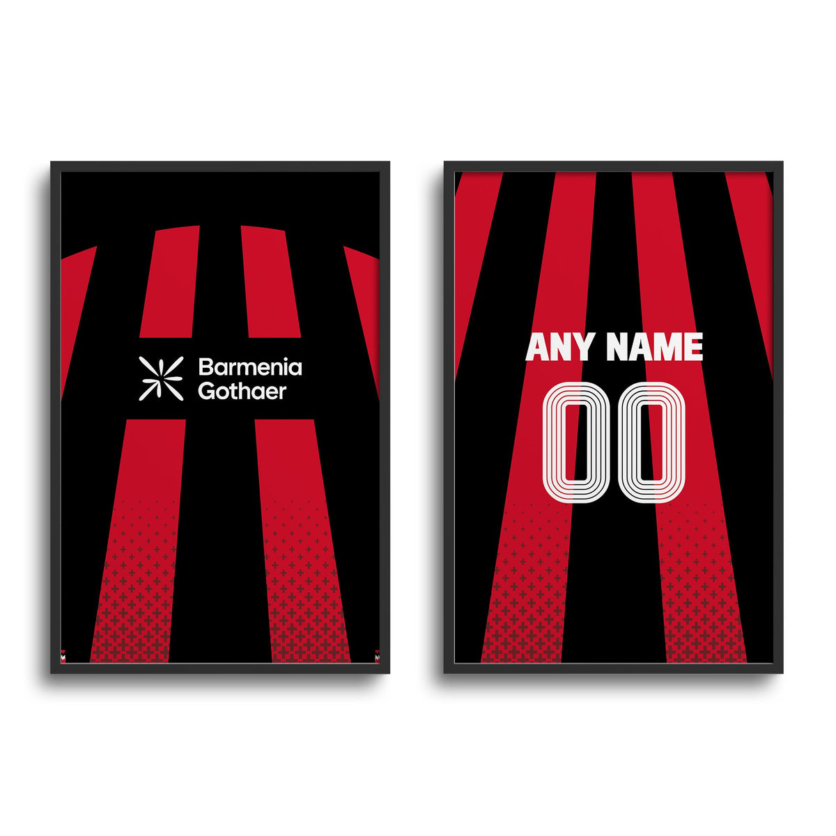 Print with the Bayer 04 Leverkusen 2026-27 Home football shirt design by RIPA Football