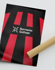 Print with the Bayer 04 Leverkusen 2026-27 Home football shirt design by RIPA Football