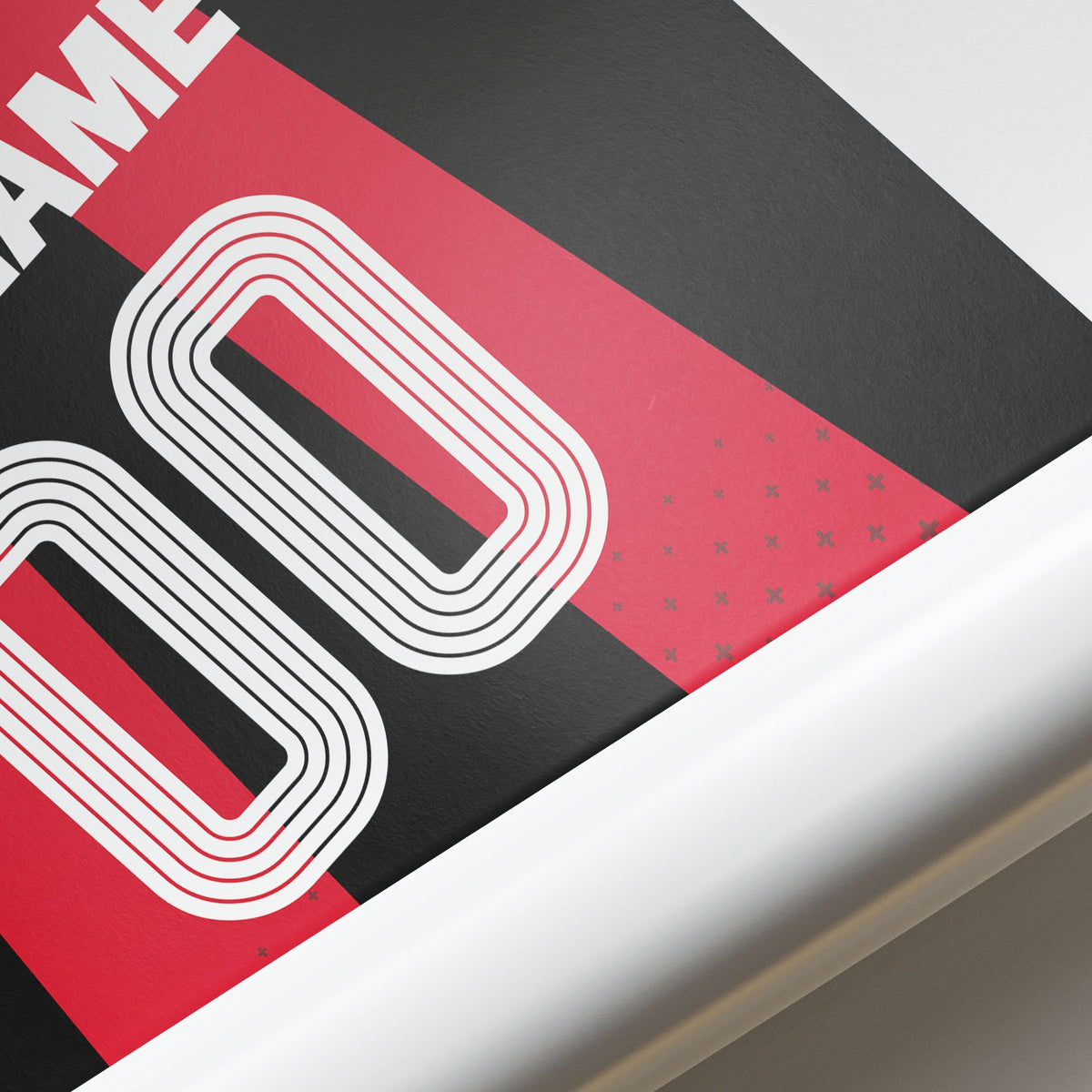 Print with the Bayer 04 Leverkusen 2026-27 Home football shirt design by RIPA Football