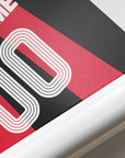 Print with the Bayer 04 Leverkusen 2026-27 Home football shirt design by RIPA Football