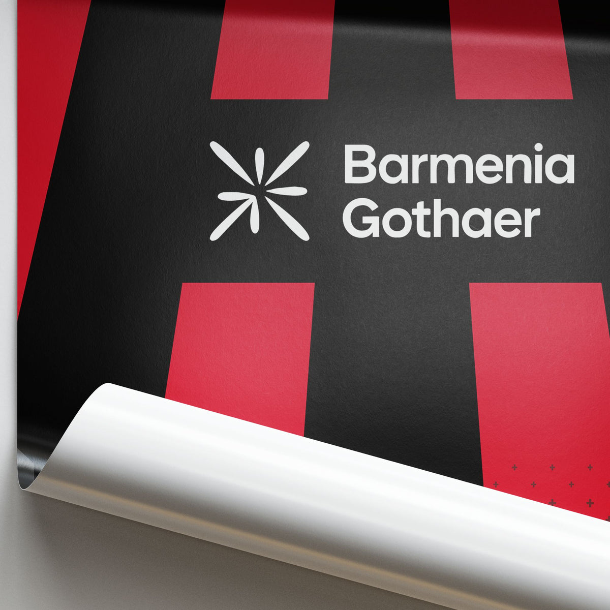 Print with the Bayer 04 Leverkusen 2026-27 Home football shirt design by RIPA Football