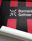 Print with the Bayer 04 Leverkusen 2026-27 Home football shirt design by RIPA Football