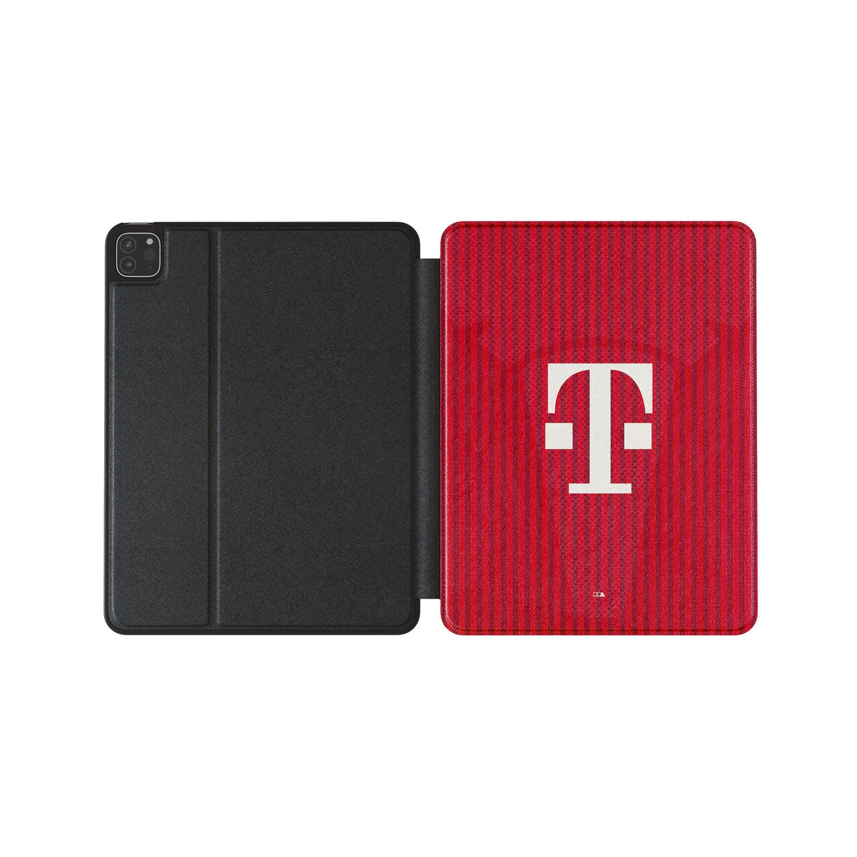 iPad case with the Bayern Munich 2026-27 Home football shirt design by RIPA Football