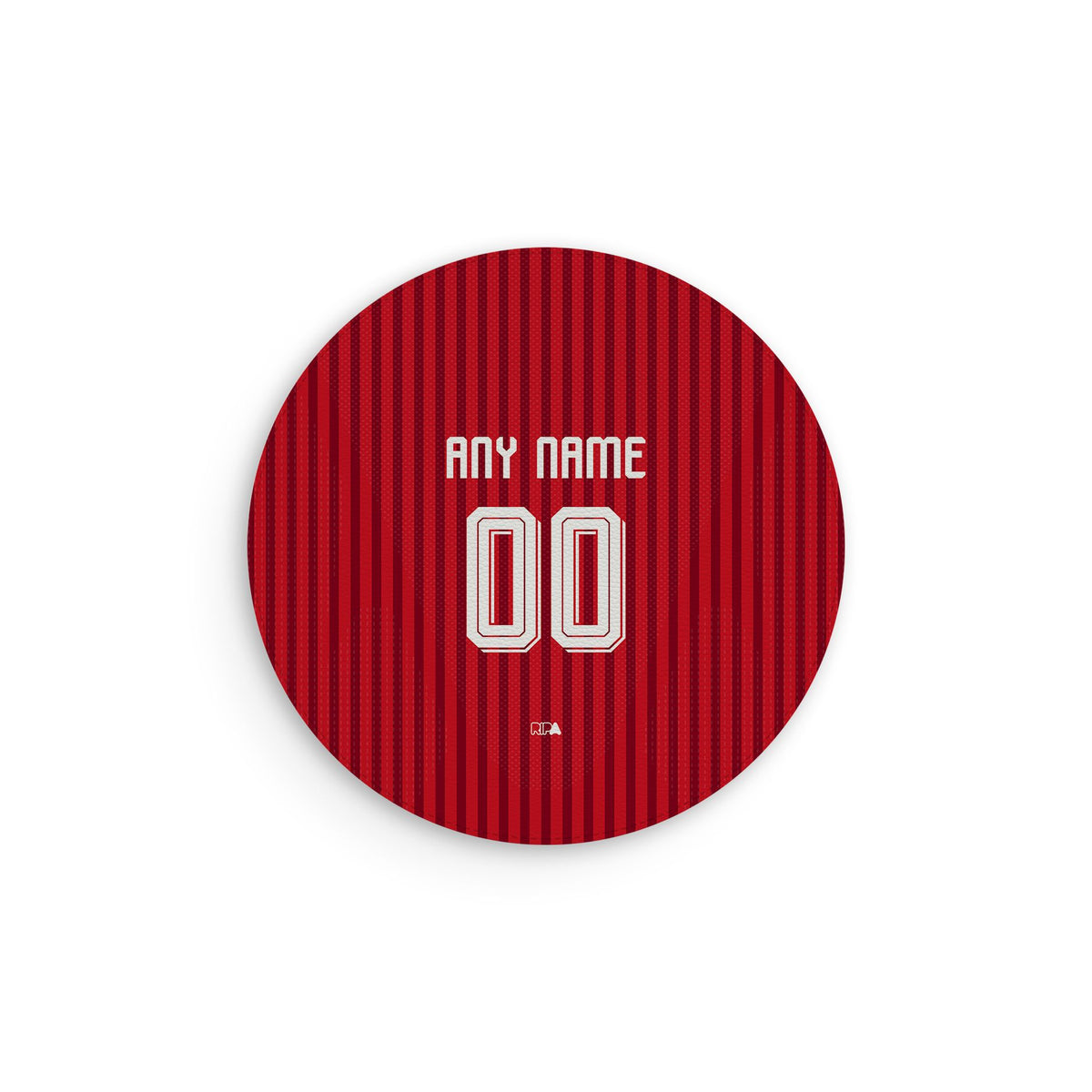Mouse pad with the Bayern Munich 2026-27 Home football shirt design by RIPA Football