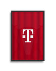 Print with the Bayern Munich 2026-27 Home football shirt design by RIPA Football