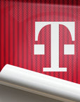Print with the Bayern Munich 2026-27 Home football shirt design by RIPA Football