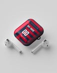 AirPods case with the Bayern Munich 2026-27 Prematch football shirt design by RIPA Football