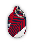 AirTag holder with the Bayern Munich 2026-27 Prematch football shirt design by RIPA Football