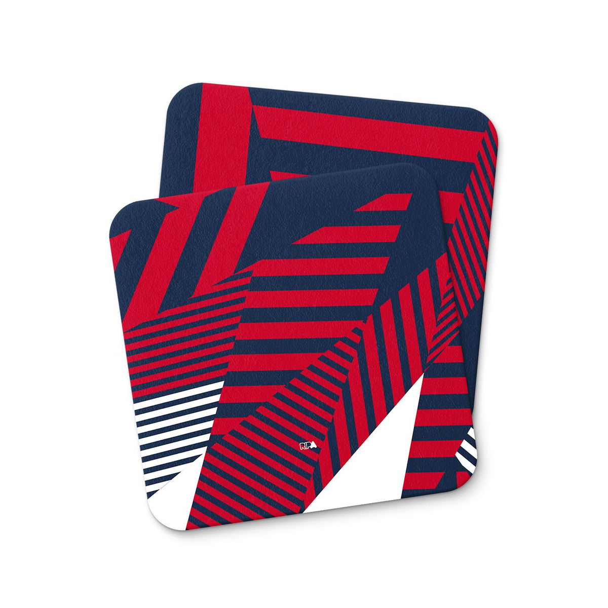 Coaster with the Bayern Munich 2026-27 Prematch football shirt design by RIPA Football