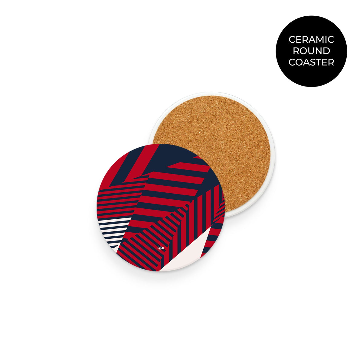 Coaster with the Bayern Munich 2026-27 Prematch football shirt design by RIPA Football