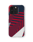 Phone case with the Bayern Munich 2026-27 Prematch football shirt design by RIPA Football