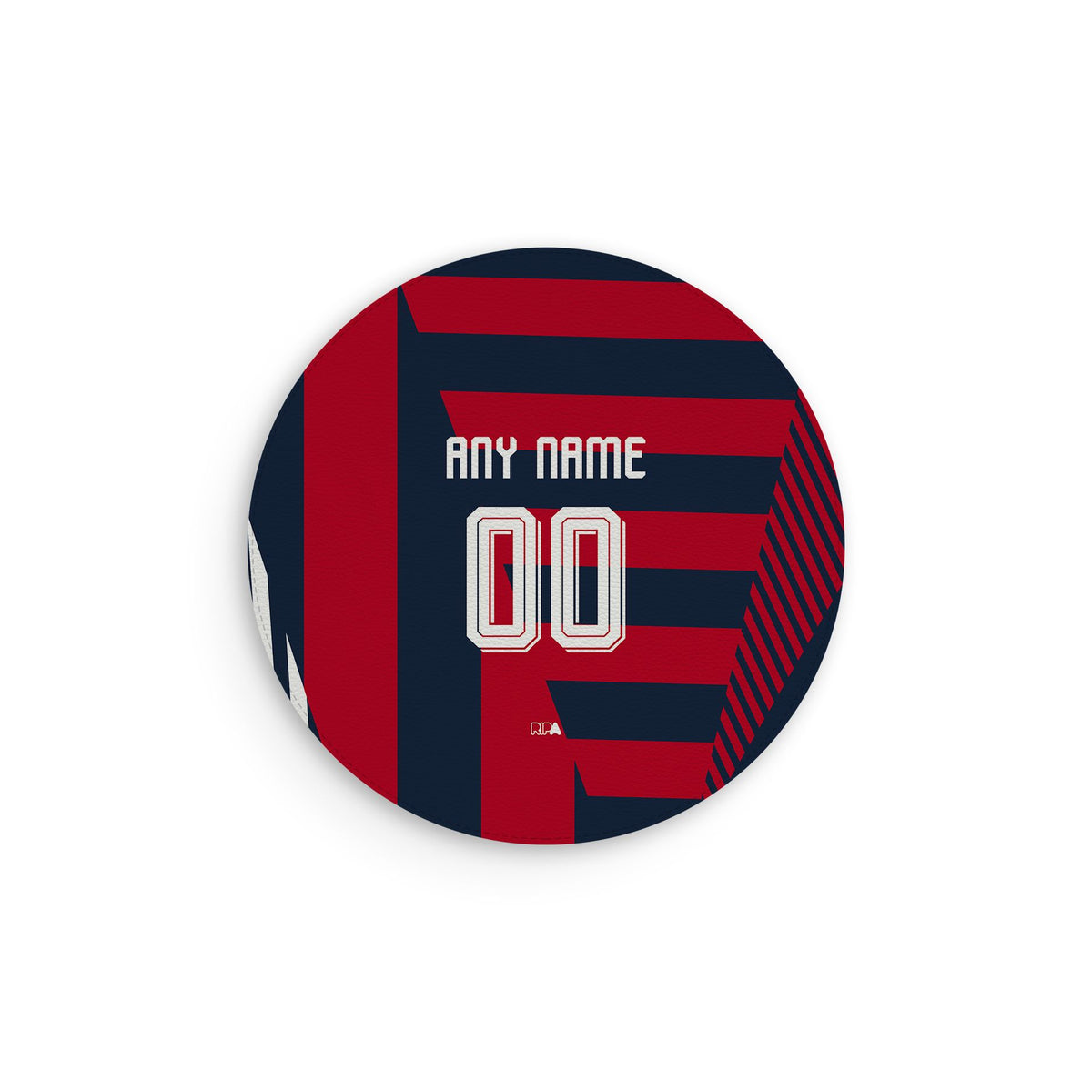 Mouse pad with the Bayern Munich 2026-27 Prematch football shirt design by RIPA Football