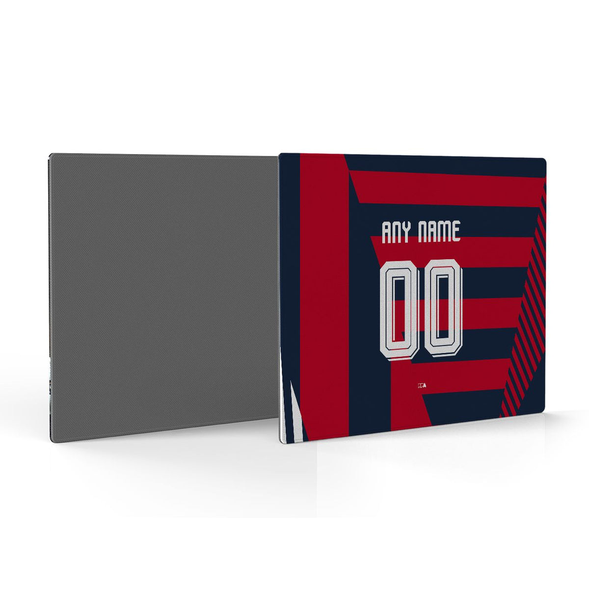 Mouse pad with the Bayern Munich 2026-27 Prematch football shirt design by RIPA Football
