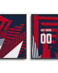 Print with the Bayern Munich 2026-27 Prematch football shirt design by RIPA Football