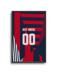 Print with the Bayern Munich 2026-27 Prematch football shirt design by RIPA Football